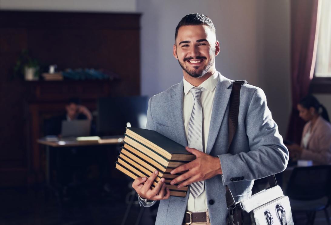 Teilnehmer während Gruppenarbeit